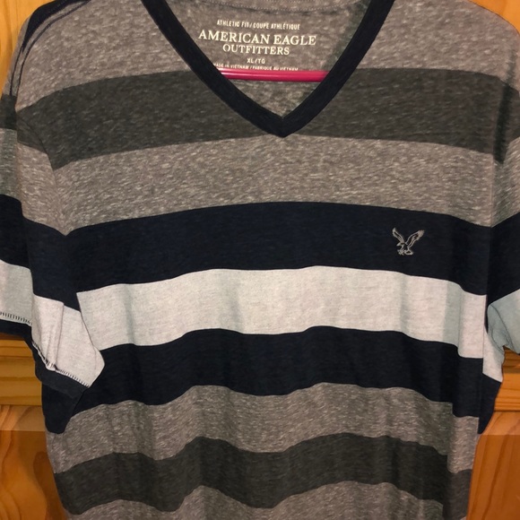 Men’s American Eagle striped tee shirt - Picture 3 of 3